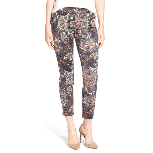 Seven for all mankind pattern crop jeans - Picture 1 of 4
